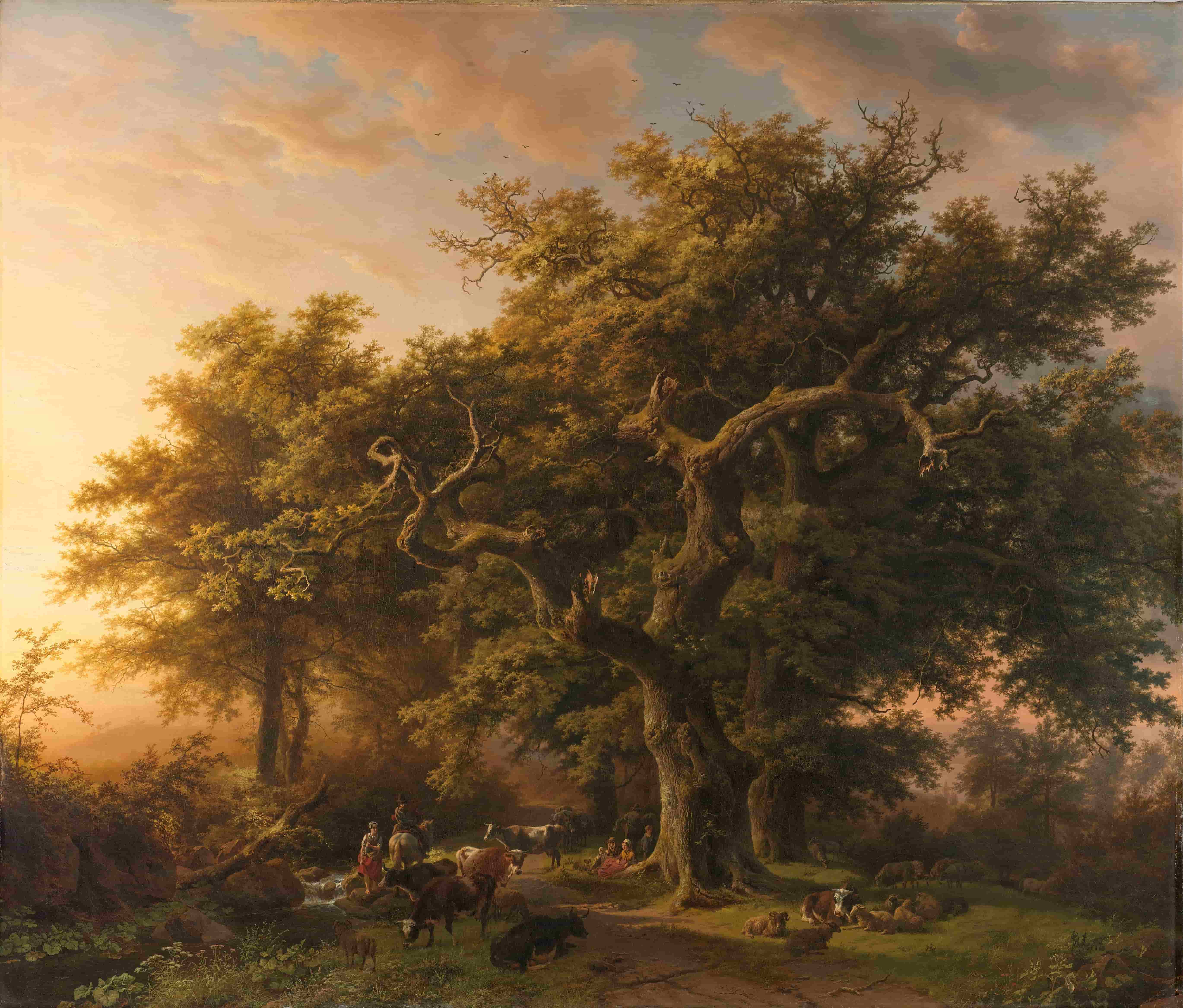 Landschap_Koekkoek_1848-min Landschap Koekkoek 1848 min