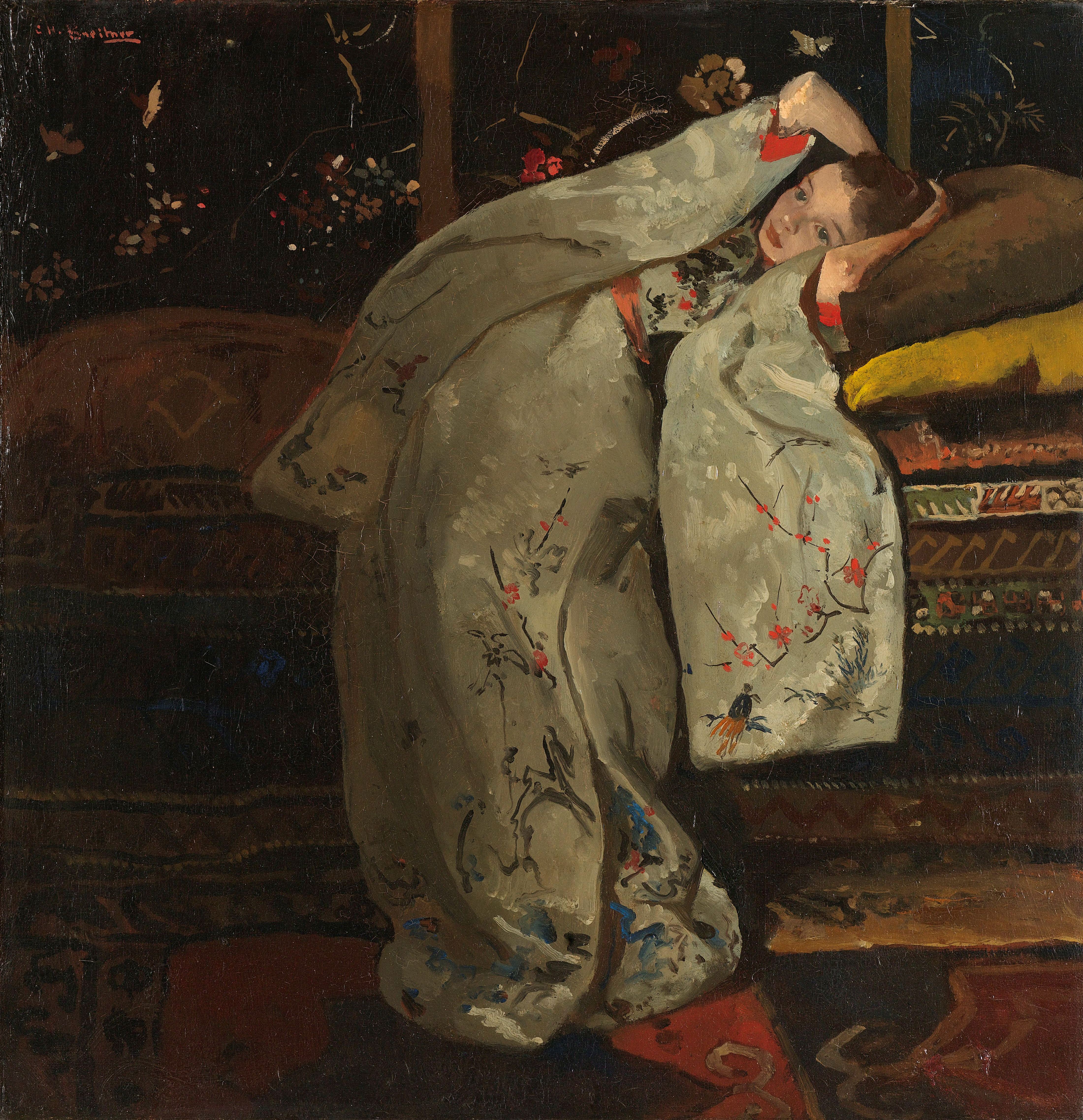 Meisje_met_Kimono_Breitner Meisje met Kimono Breitner