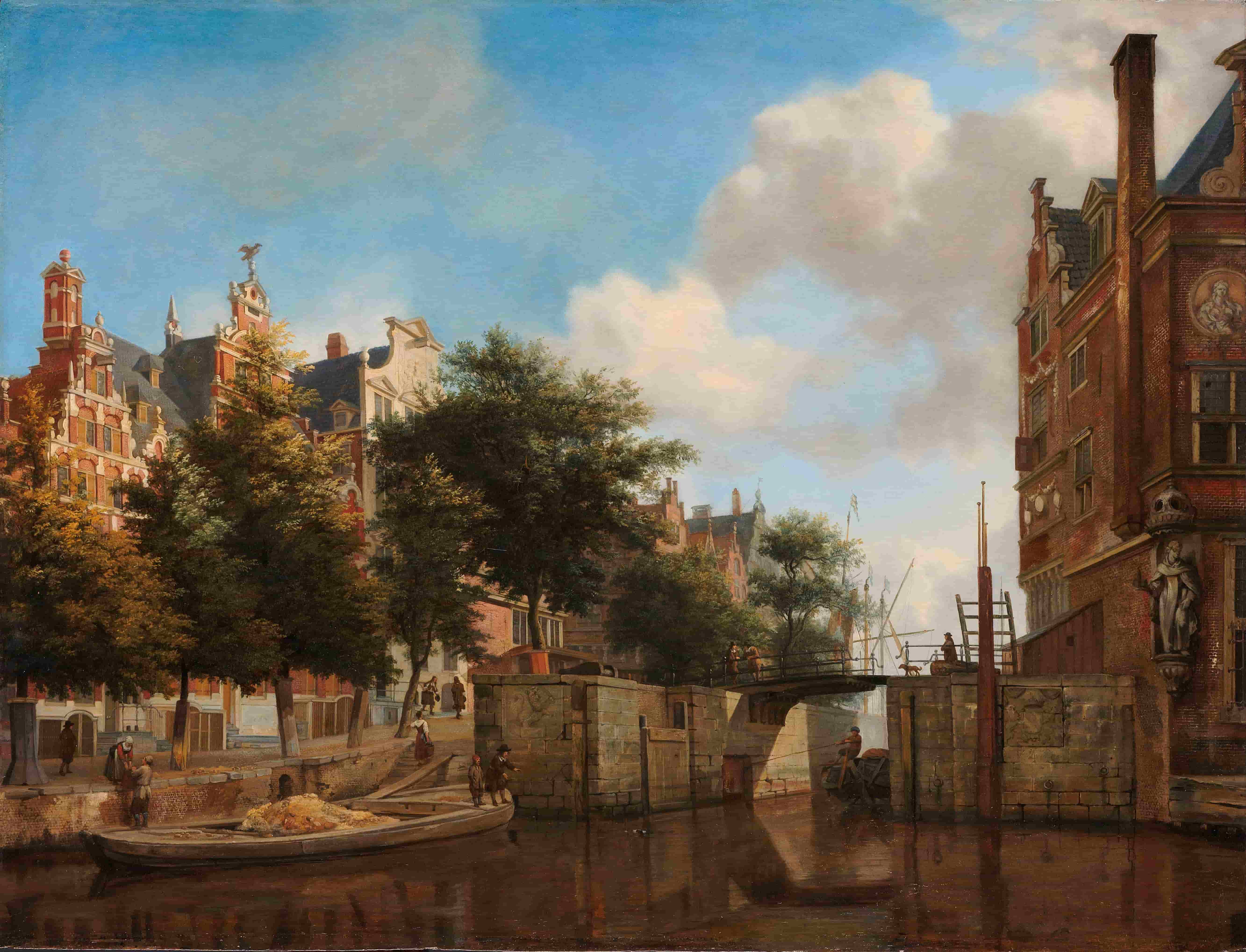 Stadsgezicht_Herengracht_Haarlemmersluis_Van_der_Heyden-min Stadsgezicht Herengracht Haarlemmersluis Van der Heyden min